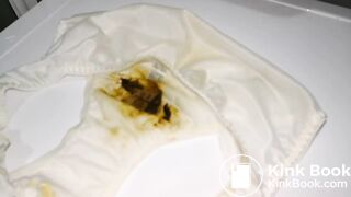 Lovely tutu Bowknot white panty after playing twice!!!