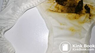 Lovely tutu Bowknot white panty after playing twice!!!