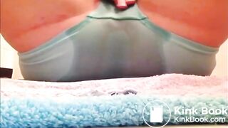 Blue Panty Poop Masturbation