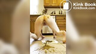 Prime cut: babe sprays turds