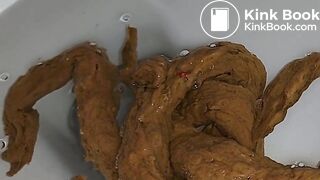 Korean girl pooping - video 39