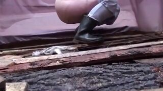 Outhouse Scat Voyeur