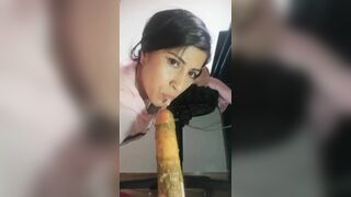 Latina shitty dildo - video 3