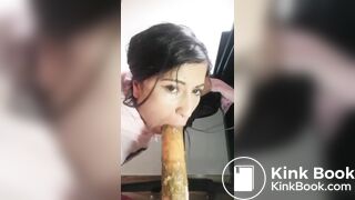 Latina shitty dildo - video 3
