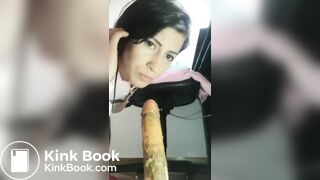 Latina shitty dildo - video 3