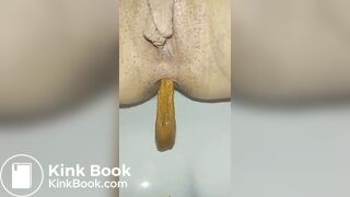 Lithuanian girl Shitting in the toilet for boyfriend - video 2