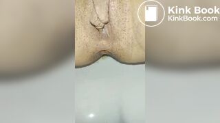Lithuanian girl Shitting in the toilet for boyfriend - video 2