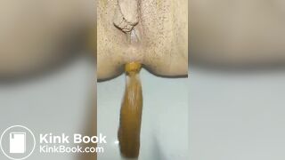 Lithuanian girl Shitting in the toilet for boyfriend - video 2