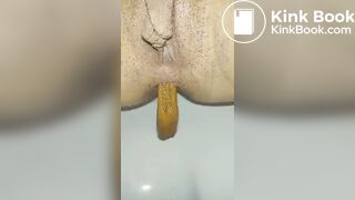 Lithuanian girl Shitting in the toilet for boyfriend - video 2