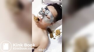 Scat chinese femdom Series: Beautiful Eating Scat; Asian Shit