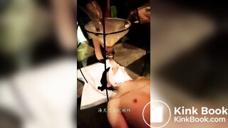 Human Toilet for multiple mistresses