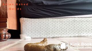 Close Up Piss, And Poo Frontal Floor Squat