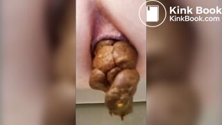 Same sexy woman dropping butt nuggets