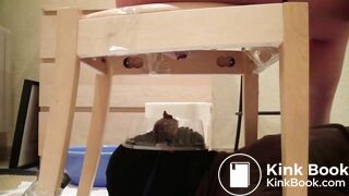 beautiful girl shitting - video 9