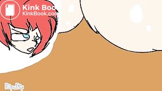 Redhead pooping cartoon