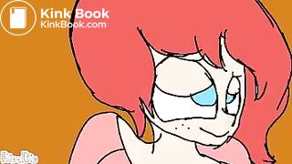 Redhead pooping cartoon