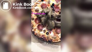 A black Girls suite on pizza