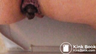 My butthole giving birth to poo