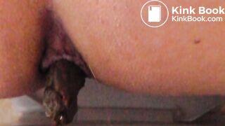 My butthole giving birth to poo