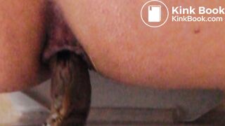 My butthole giving birth to poo