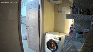 Woman pooping in Toilet 81