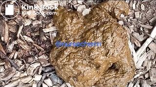 Desperation shit outside