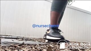 Desperation shit outside