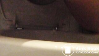 My butt make poo poo in girls school toilet