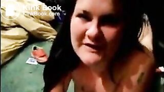 Accidental scat in pussy