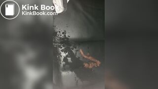 Wife pisses on her shit and car seat