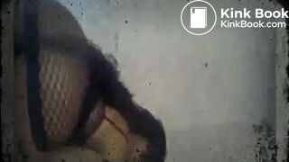 Ebony BBW creamy shit