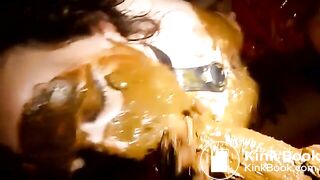 Dirty couple doing a shitty blowjob1