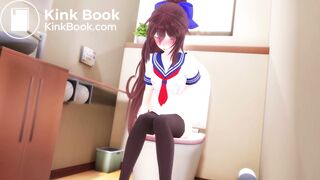 This is what a girl excretes