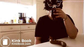 ...'s famous shitlog on the breakfast table