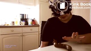 ...'s famous shitlog on the breakfast table