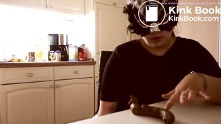 ...'s famous shitlog on the breakfast table