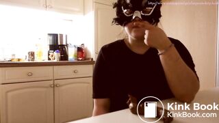 ...'s famous shitlog on the breakfast table