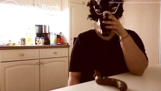 ...'s famous shitlog on the breakfast table
