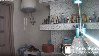 Woman pooping in Toilet 29