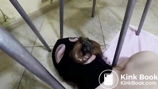 Two different types and colors of shit from 2 mistress