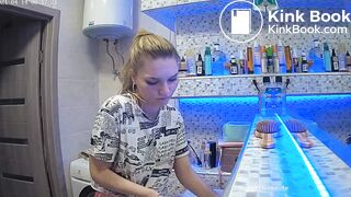 Woman pooping in Toilet 27