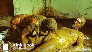 Betty sucks of Frankys cowshit covered cock - 50 % sale