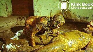 Betty sucks of Frankys cowshit covered cock - 50 % sale