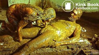 Betty sucks of Frankys cowshit covered cock - 50 % sale