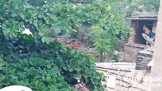 Another aunty shitting