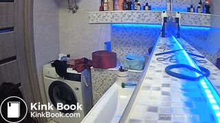 Woman pooping in Toilet 24