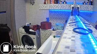 Woman pooping in Toilet 24