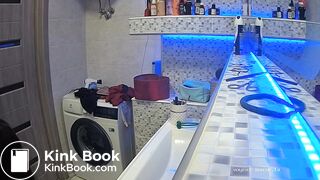 Woman pooping in Toilet 24