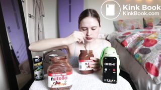 NZ eating 10,000 calories Nutella