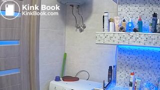 Woman pooping in Toilet 20